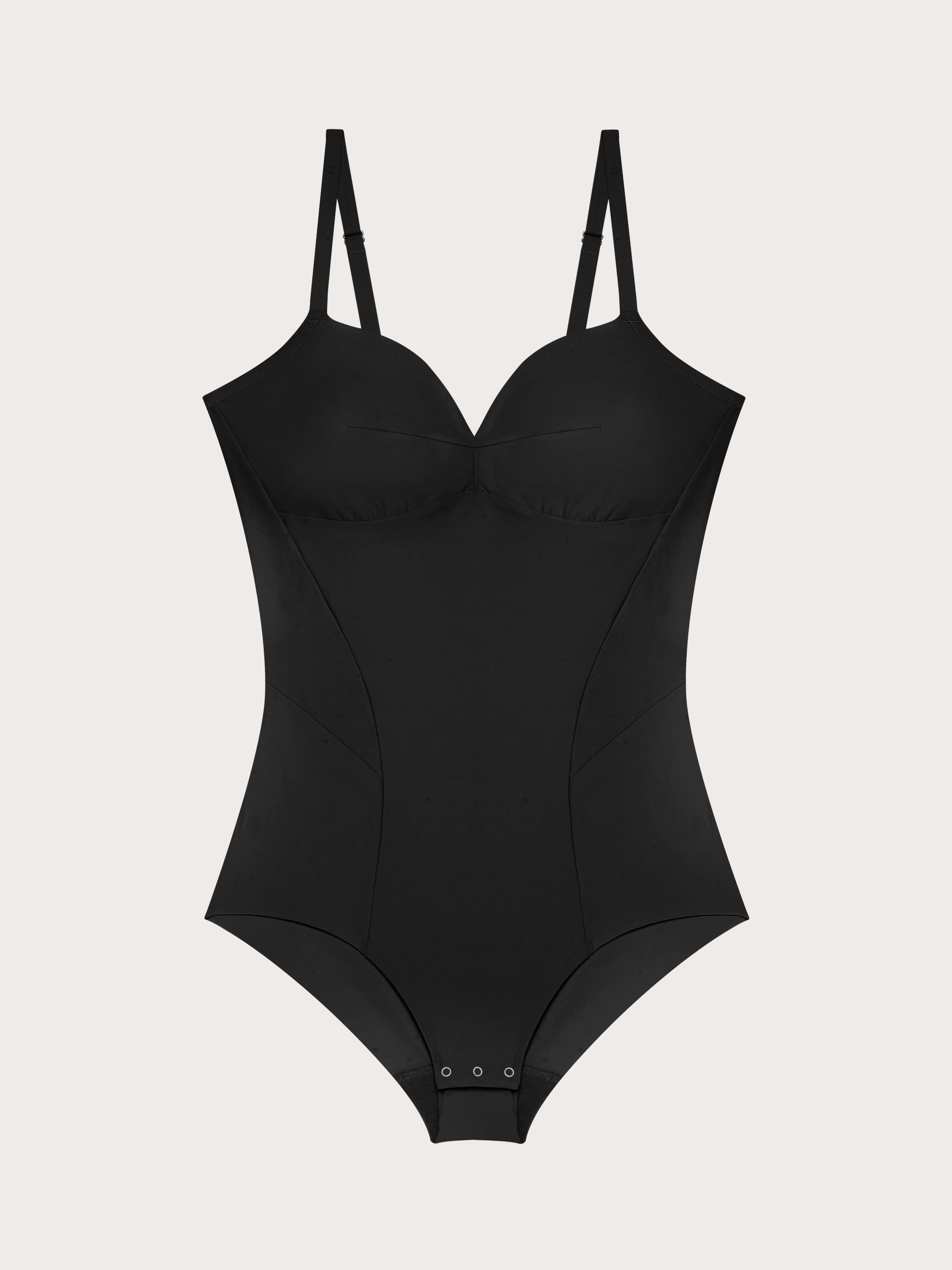 Body modellante light invisibile con coppe estraibili - Superfine Shaping