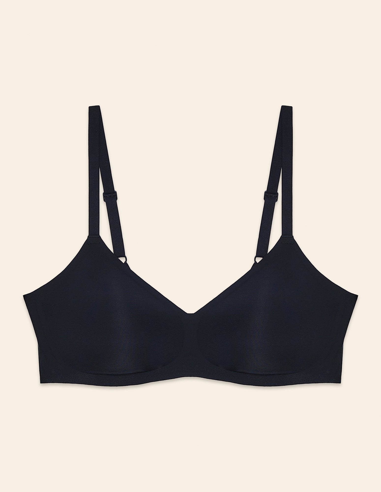 Bralette non armature avec bonnets amovibles - Invisible