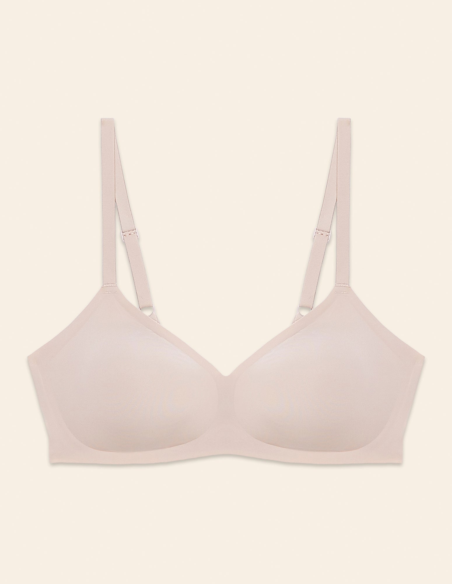 Bralette non armature avec bonnets amovibles - Invisible