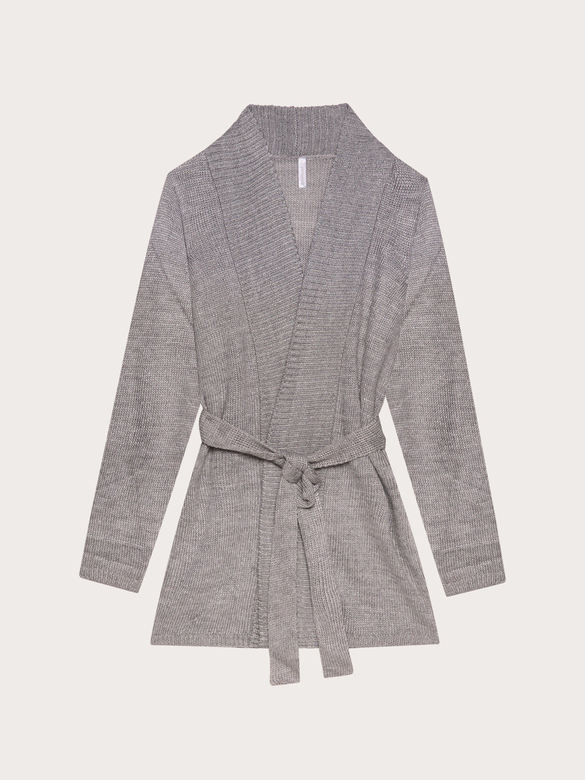 Easy Living wool cardigan Medium Grey Melange | Yamamay