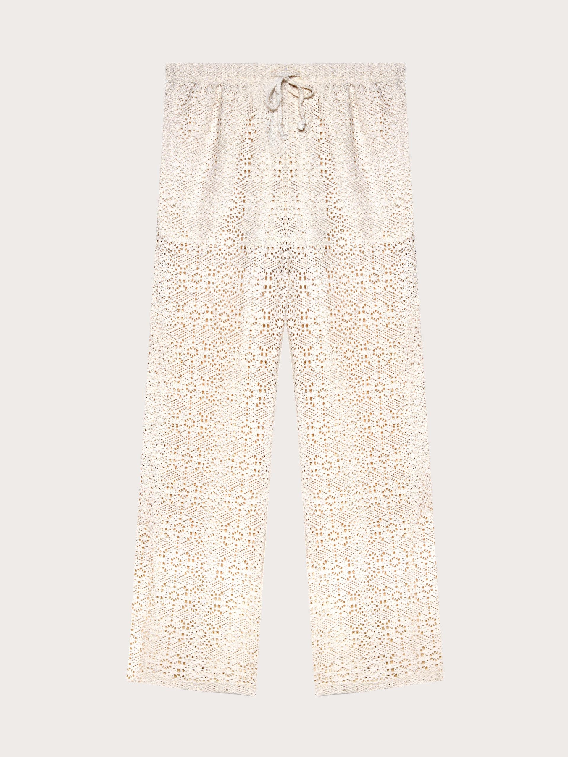 Long trousers - Crochet Ivory | Yamamay