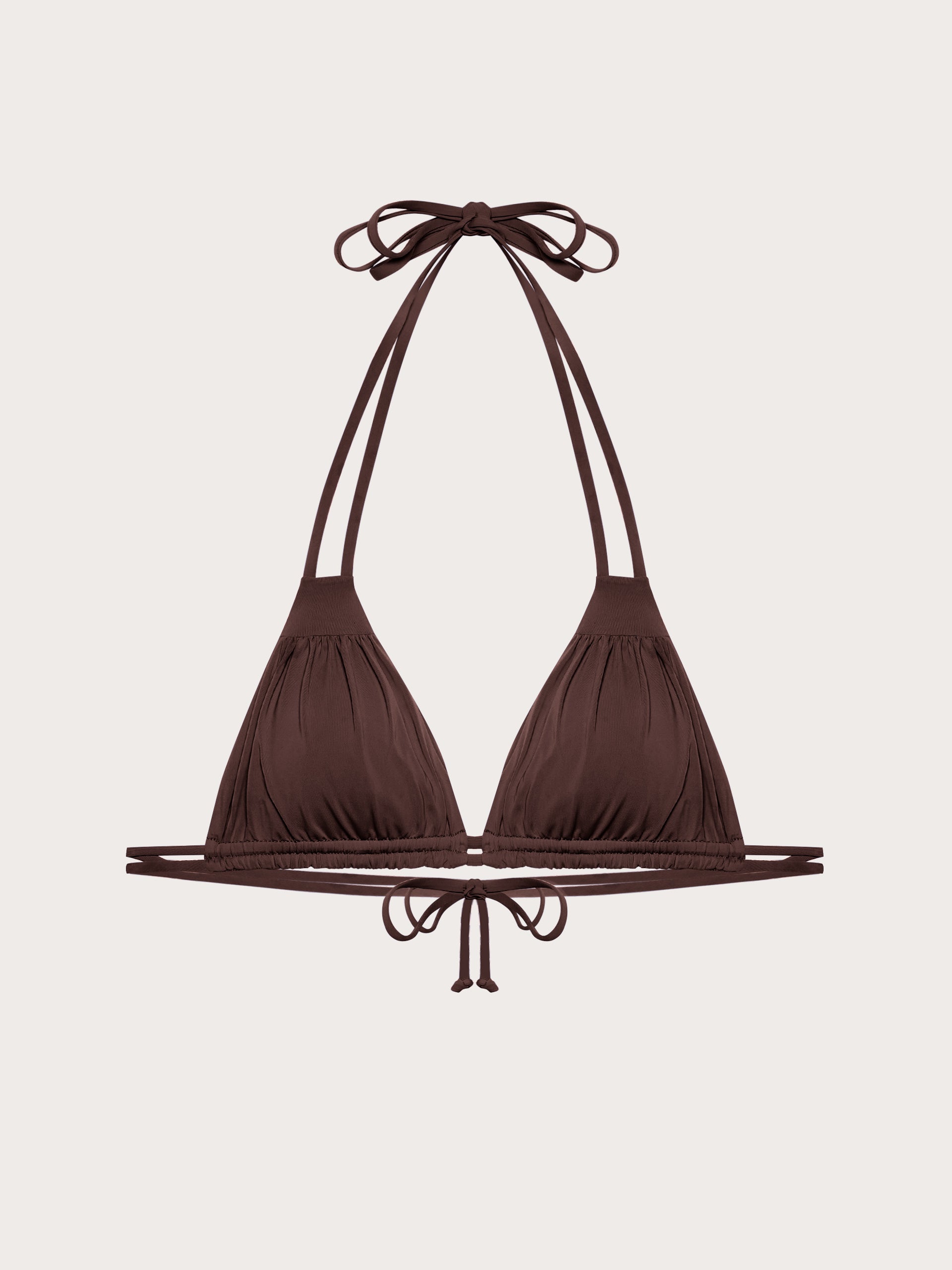 【SISANDI】TRIANGLE / H-CLASSIC Triangle swimsuit with removable cups - Iconic Cocoa | Yamamay
