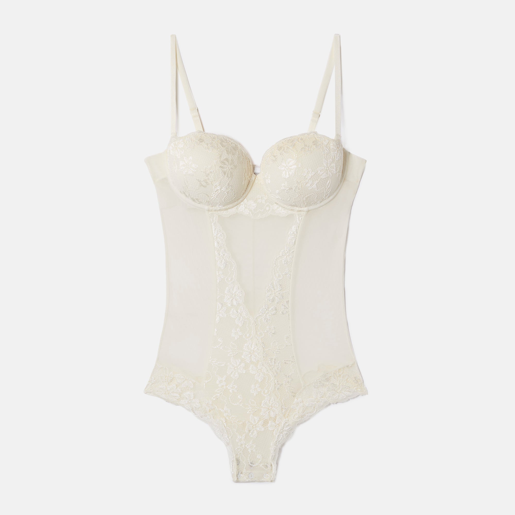 bodysuit preformed cups - Primula Pearl Grey | Yamamay