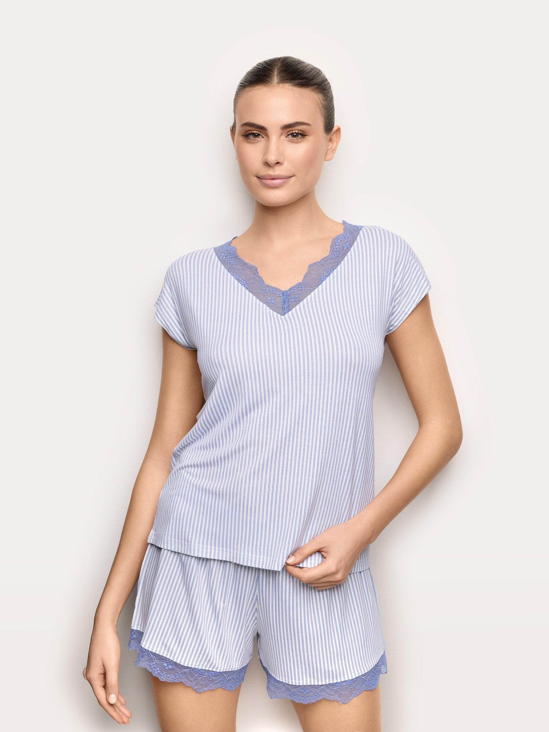 Pigima kurz jersey di viscosa - Valerie